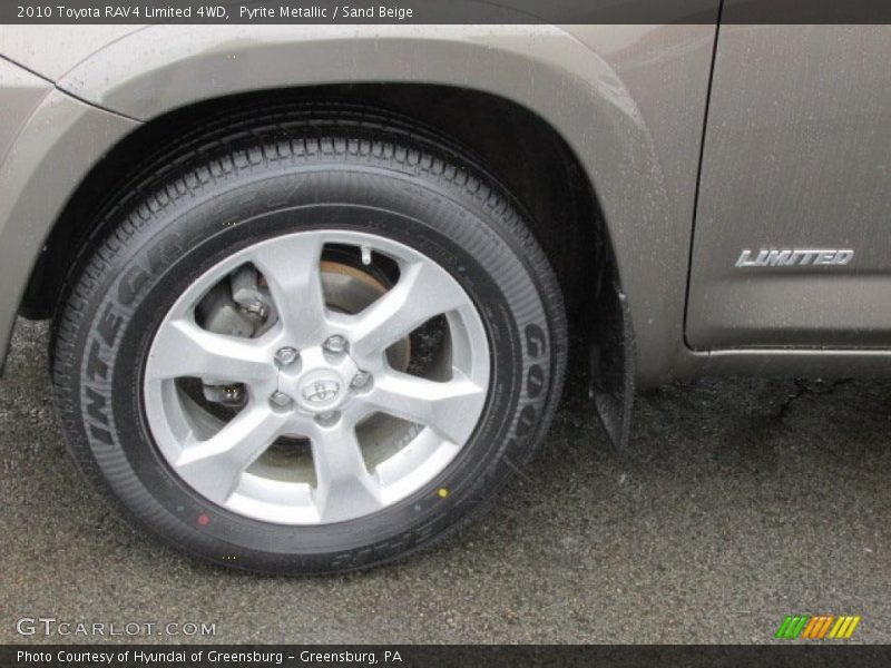 Pyrite Metallic / Sand Beige 2010 Toyota RAV4 Limited 4WD