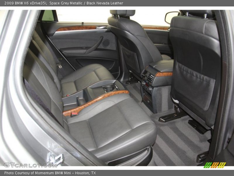 Space Grey Metallic / Black Nevada Leather 2009 BMW X6 xDrive35i