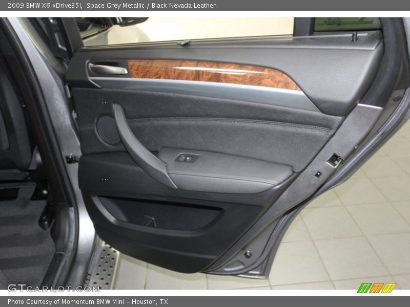 Space Grey Metallic / Black Nevada Leather 2009 BMW X6 xDrive35i