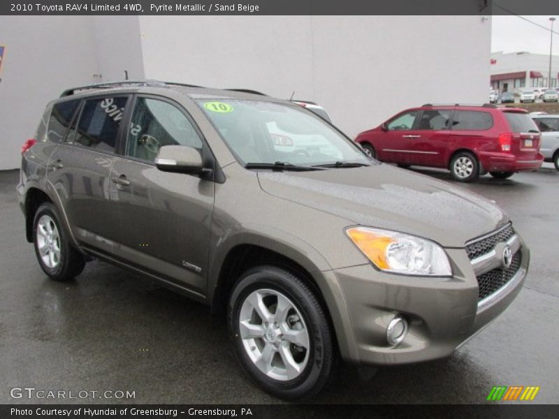 Front 3/4 View of 2010 RAV4 Limited 4WD