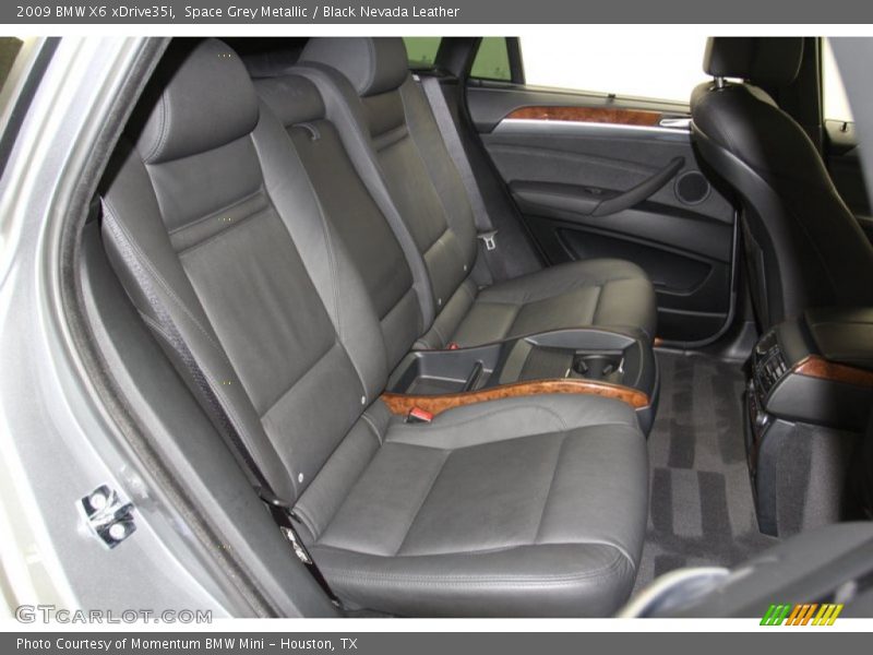 Space Grey Metallic / Black Nevada Leather 2009 BMW X6 xDrive35i