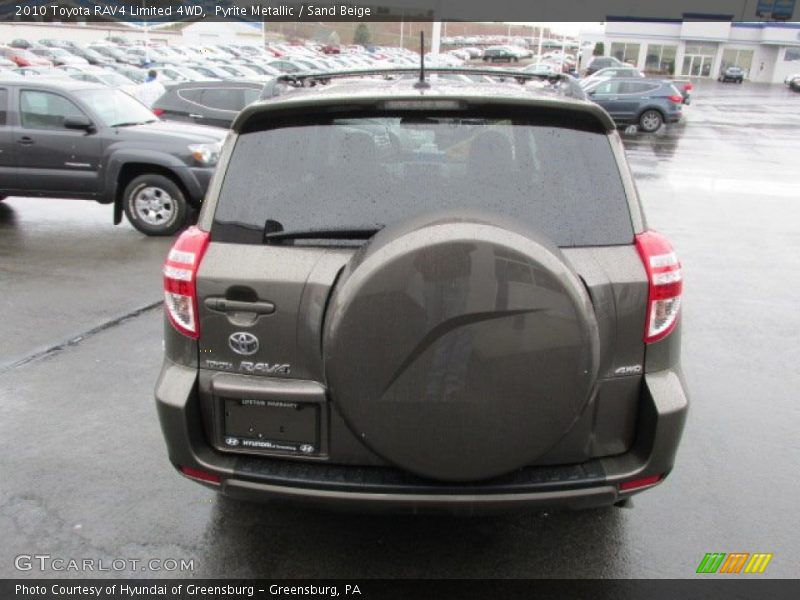 Pyrite Metallic / Sand Beige 2010 Toyota RAV4 Limited 4WD