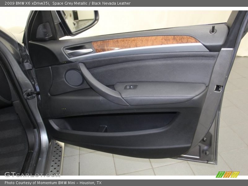 Space Grey Metallic / Black Nevada Leather 2009 BMW X6 xDrive35i