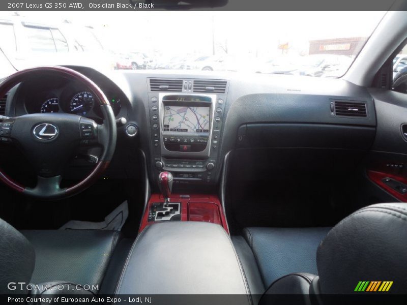 Obsidian Black / Black 2007 Lexus GS 350 AWD