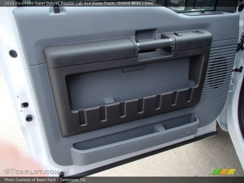 Door Panel of 2013 F350 Super Duty XL Regular Cab 4x4 Dump Truck