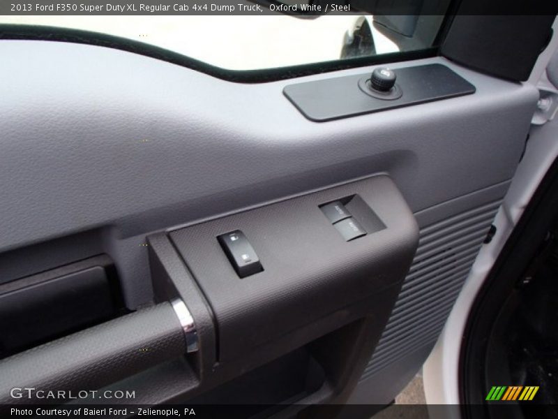 Controls of 2013 F350 Super Duty XL Regular Cab 4x4 Dump Truck