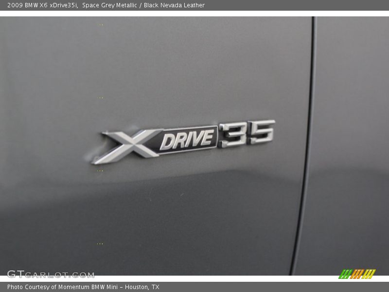 Space Grey Metallic / Black Nevada Leather 2009 BMW X6 xDrive35i