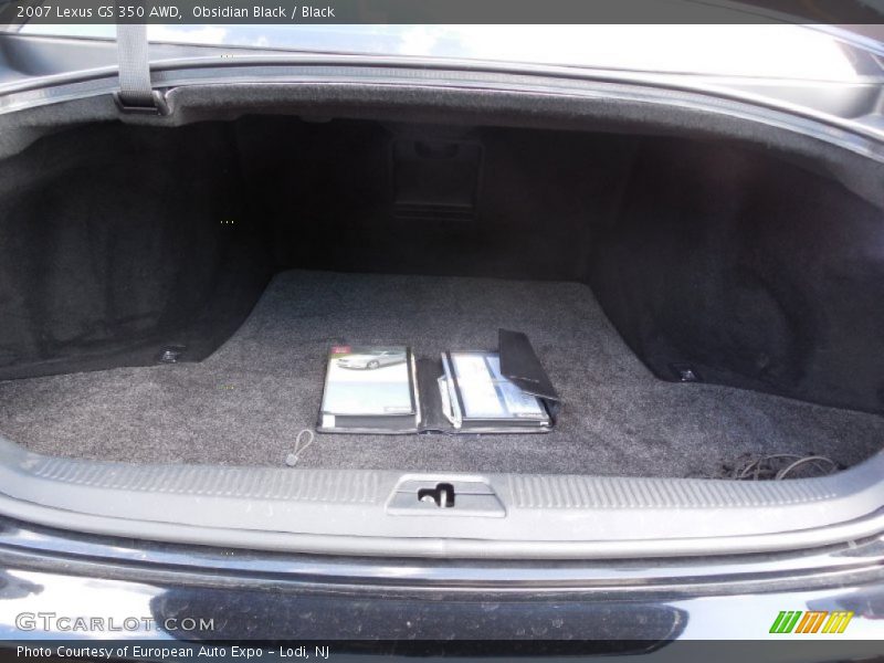  2007 GS 350 AWD Trunk