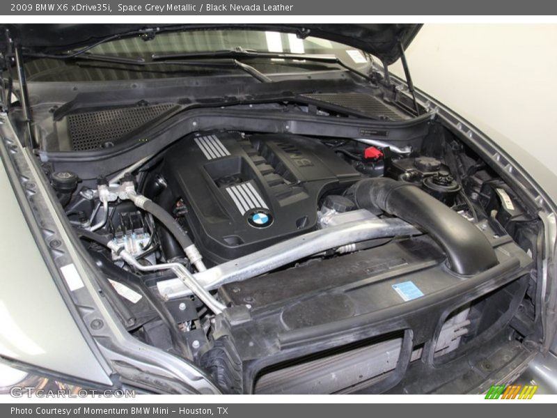 Space Grey Metallic / Black Nevada Leather 2009 BMW X6 xDrive35i