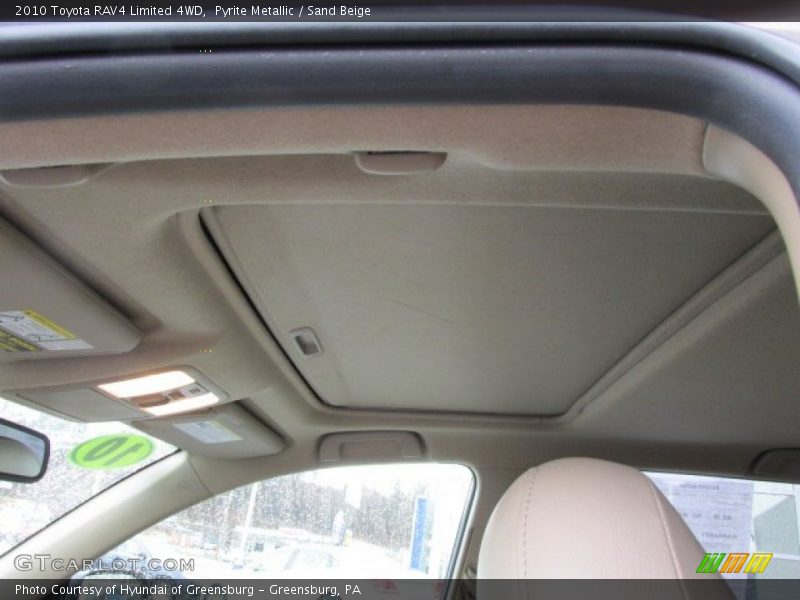 Pyrite Metallic / Sand Beige 2010 Toyota RAV4 Limited 4WD