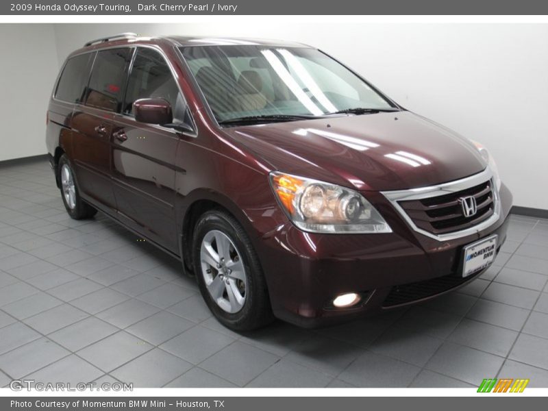 Dark Cherry Pearl / Ivory 2009 Honda Odyssey Touring