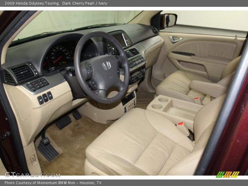 Ivory Interior - 2009 Odyssey Touring 