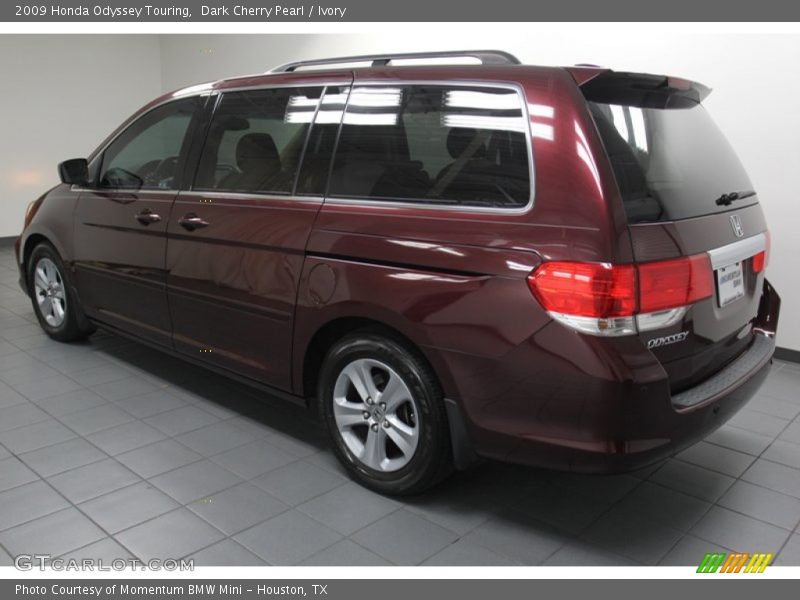 Dark Cherry Pearl / Ivory 2009 Honda Odyssey Touring