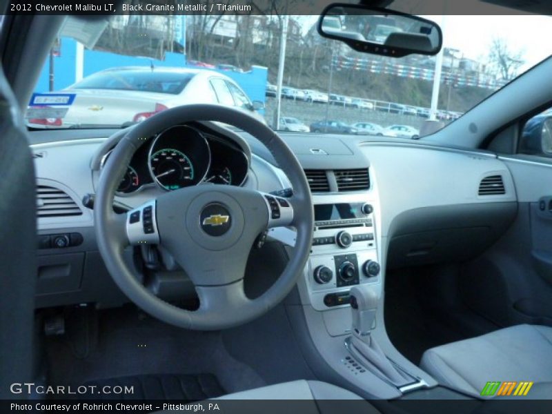 Dashboard of 2012 Malibu LT
