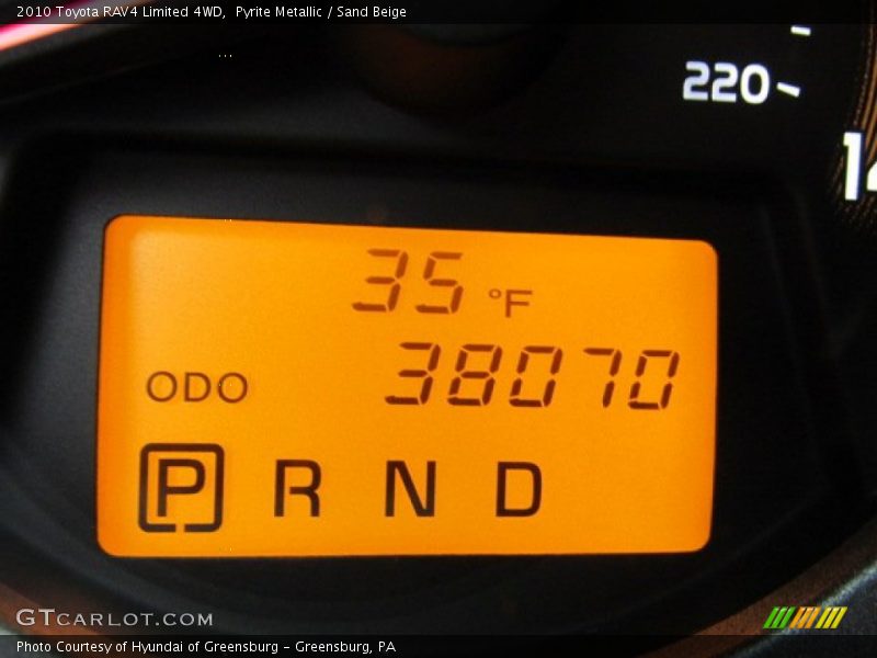 Pyrite Metallic / Sand Beige 2010 Toyota RAV4 Limited 4WD