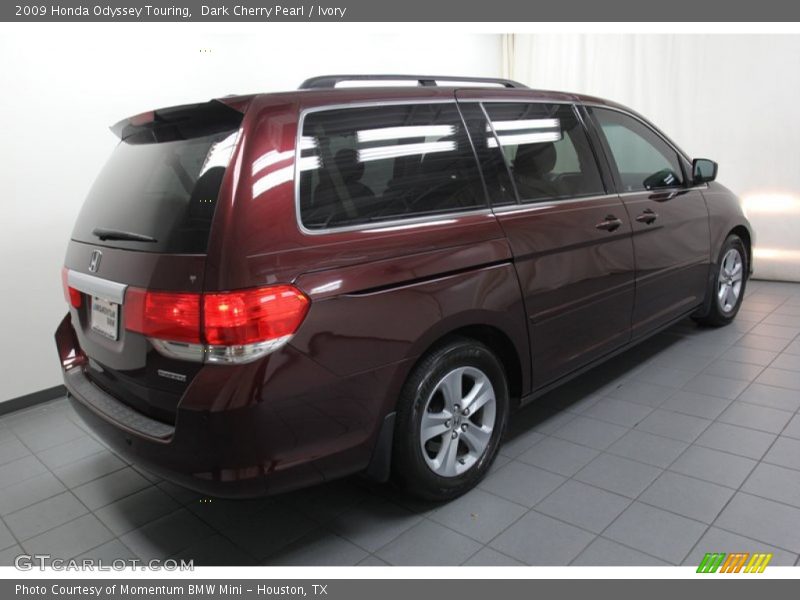 Dark Cherry Pearl / Ivory 2009 Honda Odyssey Touring