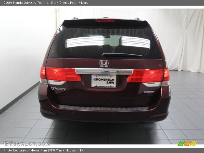 Dark Cherry Pearl / Ivory 2009 Honda Odyssey Touring