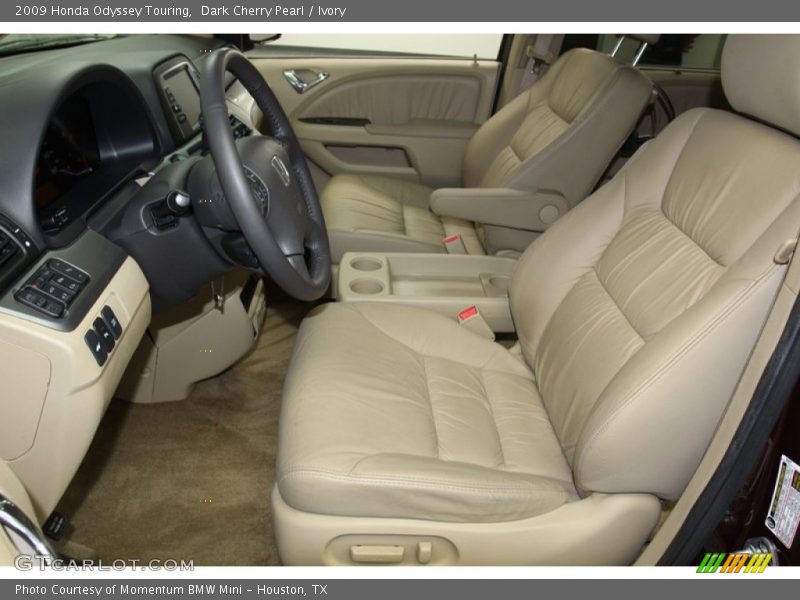  2009 Odyssey Touring Ivory Interior