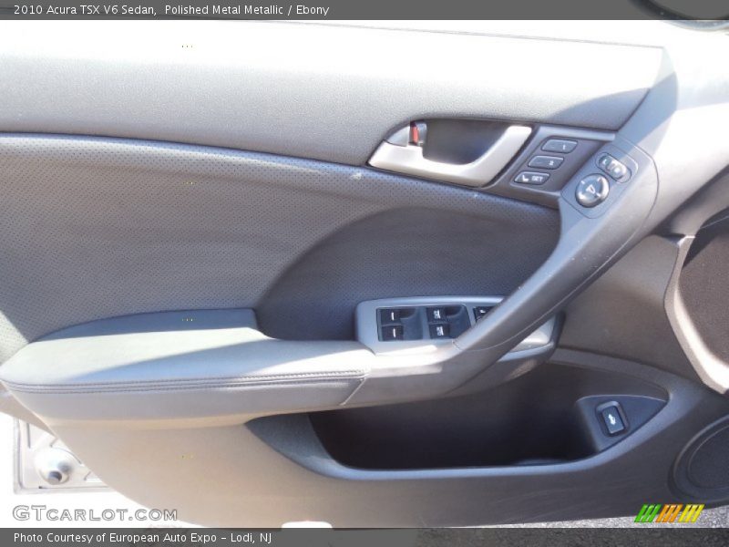 Polished Metal Metallic / Ebony 2010 Acura TSX V6 Sedan