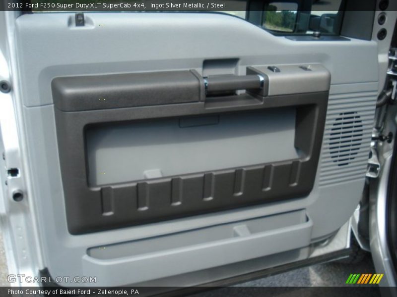 Ingot Silver Metallic / Steel 2012 Ford F250 Super Duty XLT SuperCab 4x4