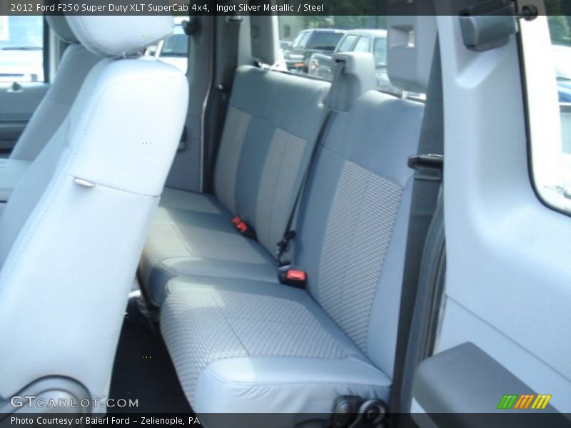 Ingot Silver Metallic / Steel 2012 Ford F250 Super Duty XLT SuperCab 4x4