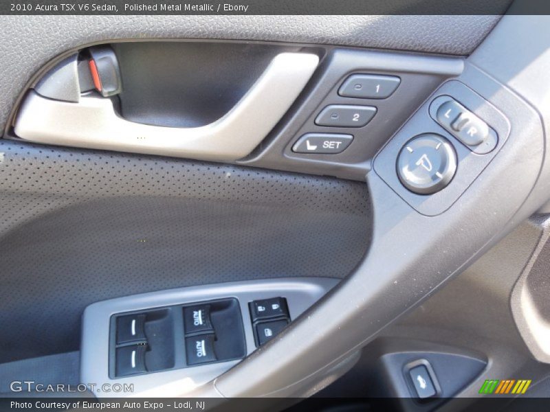 Polished Metal Metallic / Ebony 2010 Acura TSX V6 Sedan