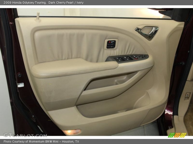Dark Cherry Pearl / Ivory 2009 Honda Odyssey Touring