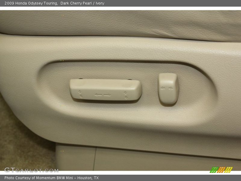 Dark Cherry Pearl / Ivory 2009 Honda Odyssey Touring