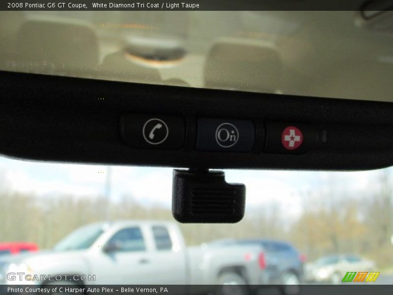 White Diamond Tri Coat / Light Taupe 2008 Pontiac G6 GT Coupe