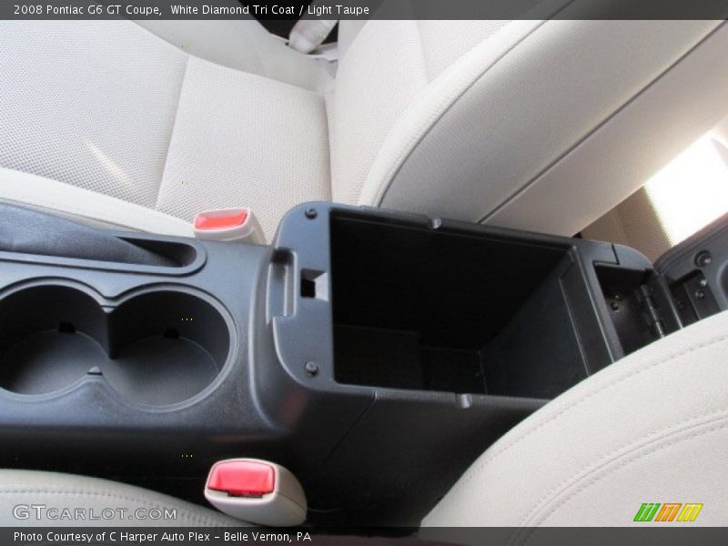 White Diamond Tri Coat / Light Taupe 2008 Pontiac G6 GT Coupe