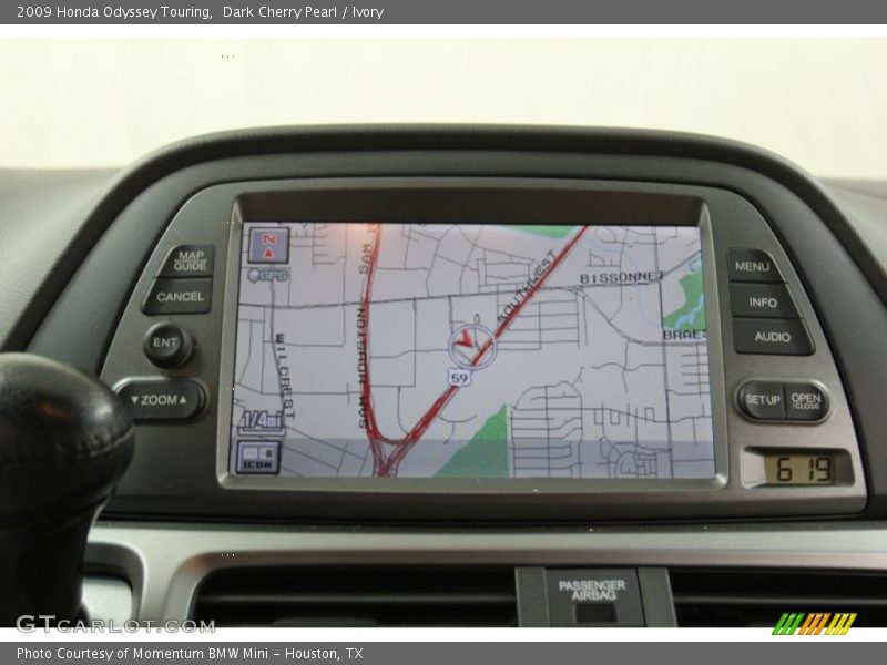 Navigation of 2009 Odyssey Touring