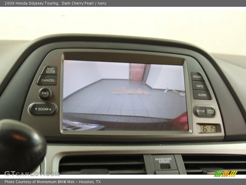 Dark Cherry Pearl / Ivory 2009 Honda Odyssey Touring