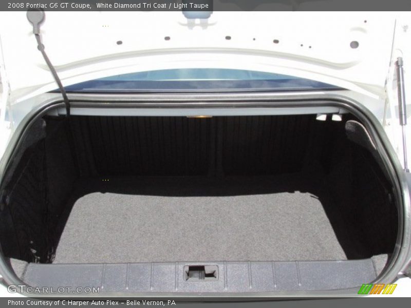 White Diamond Tri Coat / Light Taupe 2008 Pontiac G6 GT Coupe