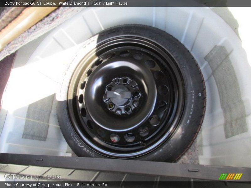 White Diamond Tri Coat / Light Taupe 2008 Pontiac G6 GT Coupe