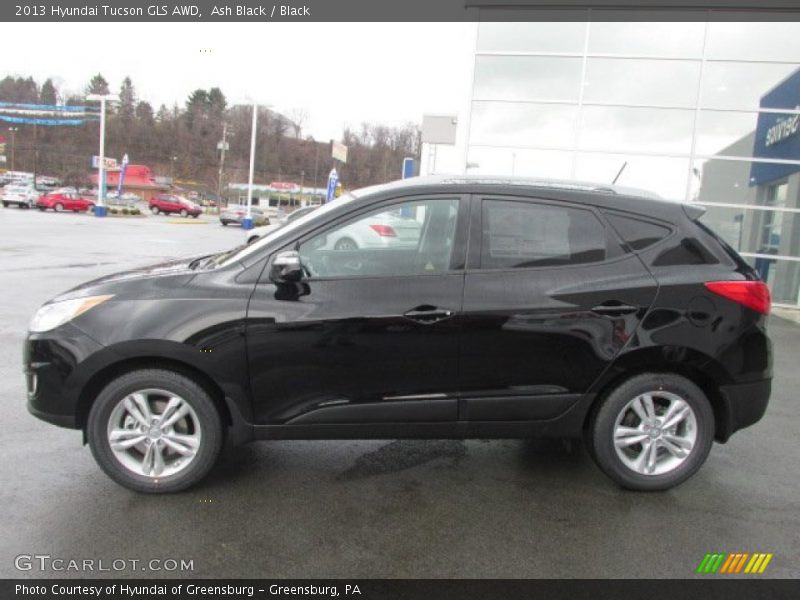 Ash Black / Black 2013 Hyundai Tucson GLS AWD