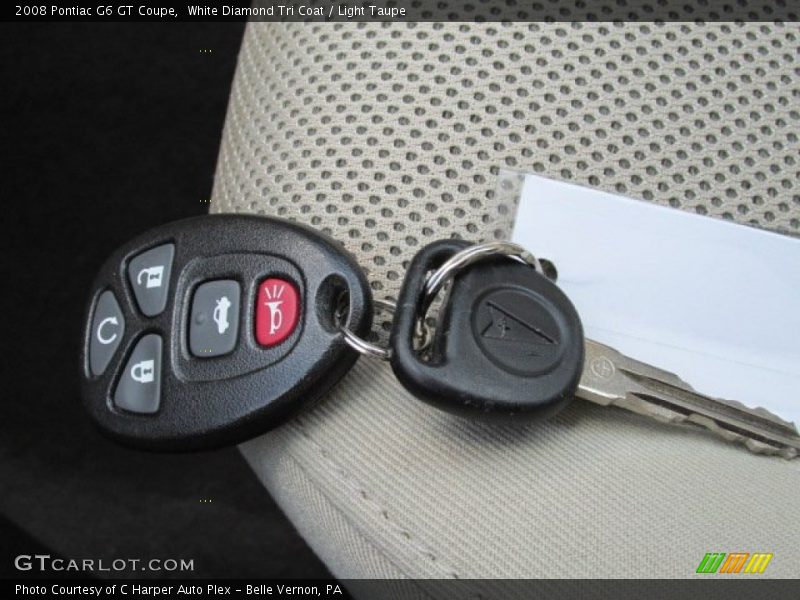 Keys of 2008 G6 GT Coupe