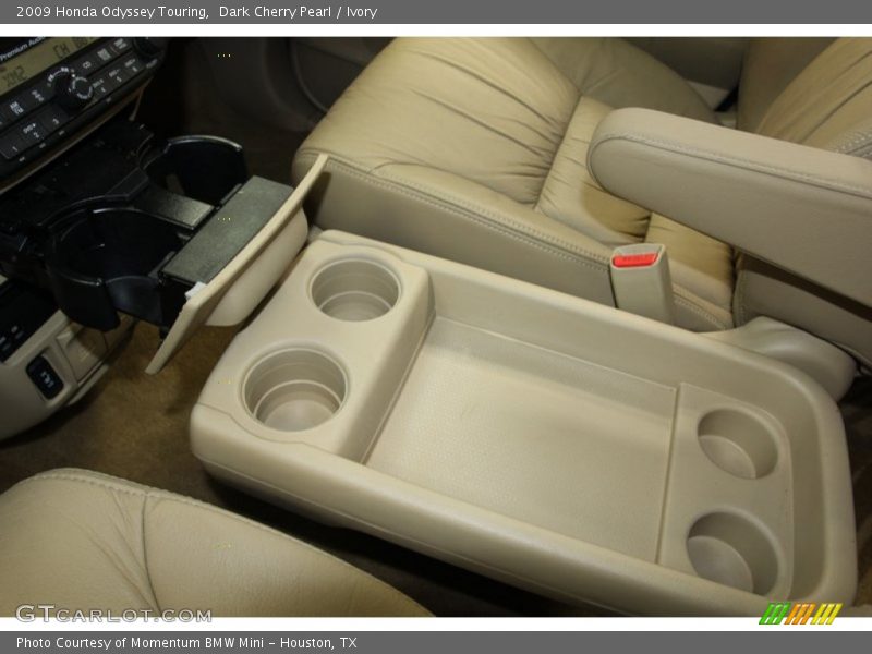Dark Cherry Pearl / Ivory 2009 Honda Odyssey Touring