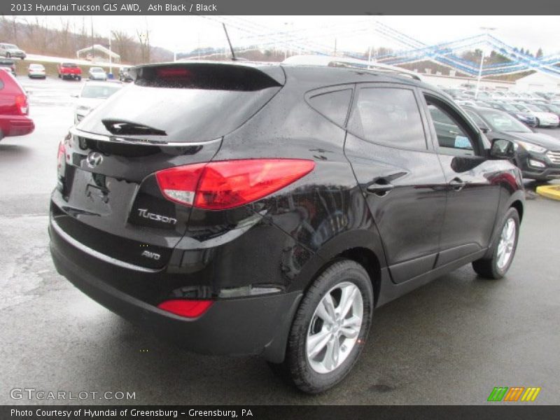 Ash Black / Black 2013 Hyundai Tucson GLS AWD