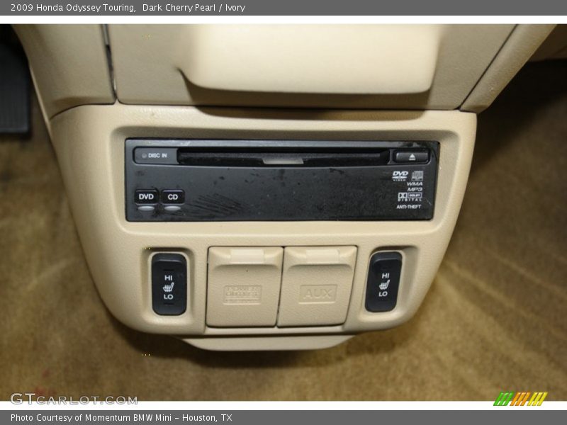 Dark Cherry Pearl / Ivory 2009 Honda Odyssey Touring