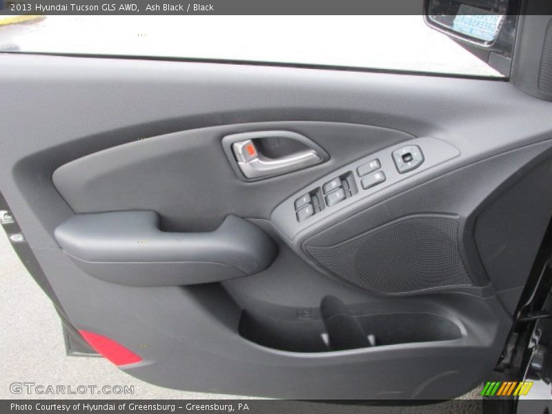 Ash Black / Black 2013 Hyundai Tucson GLS AWD