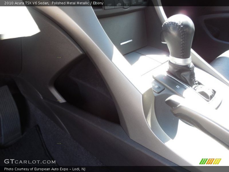 Polished Metal Metallic / Ebony 2010 Acura TSX V6 Sedan