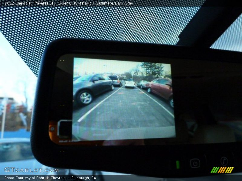 Cyber Gray Metallic / Cashmere/Dark Gray 2012 Chevrolet Traverse LT