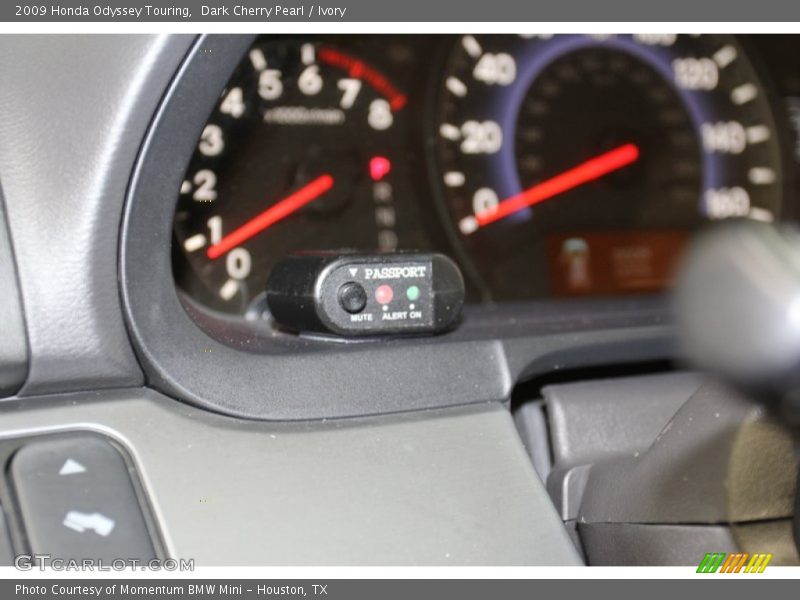 Dark Cherry Pearl / Ivory 2009 Honda Odyssey Touring