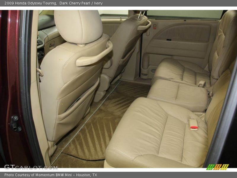 Dark Cherry Pearl / Ivory 2009 Honda Odyssey Touring