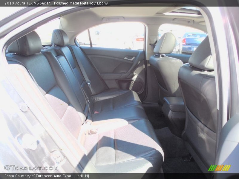 Polished Metal Metallic / Ebony 2010 Acura TSX V6 Sedan