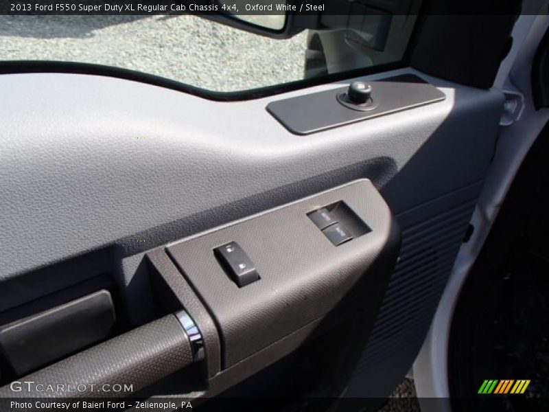Oxford White / Steel 2013 Ford F550 Super Duty XL Regular Cab Chassis 4x4