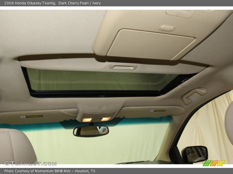 Dark Cherry Pearl / Ivory 2009 Honda Odyssey Touring