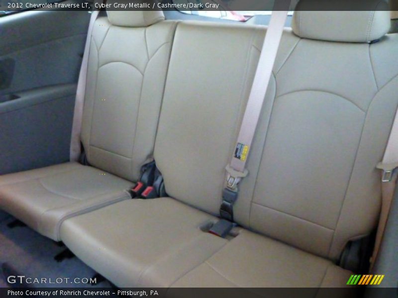 Cyber Gray Metallic / Cashmere/Dark Gray 2012 Chevrolet Traverse LT