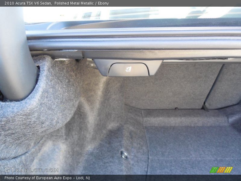 Polished Metal Metallic / Ebony 2010 Acura TSX V6 Sedan