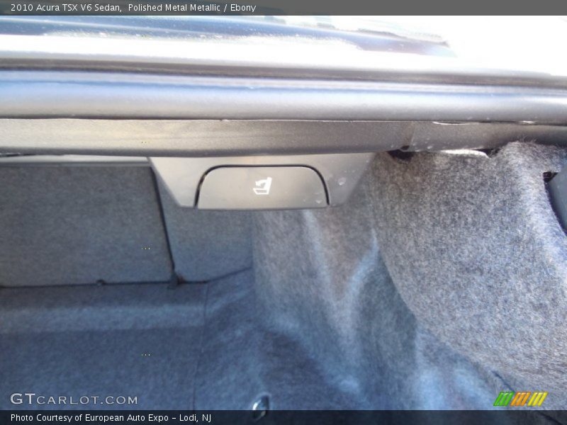 Polished Metal Metallic / Ebony 2010 Acura TSX V6 Sedan